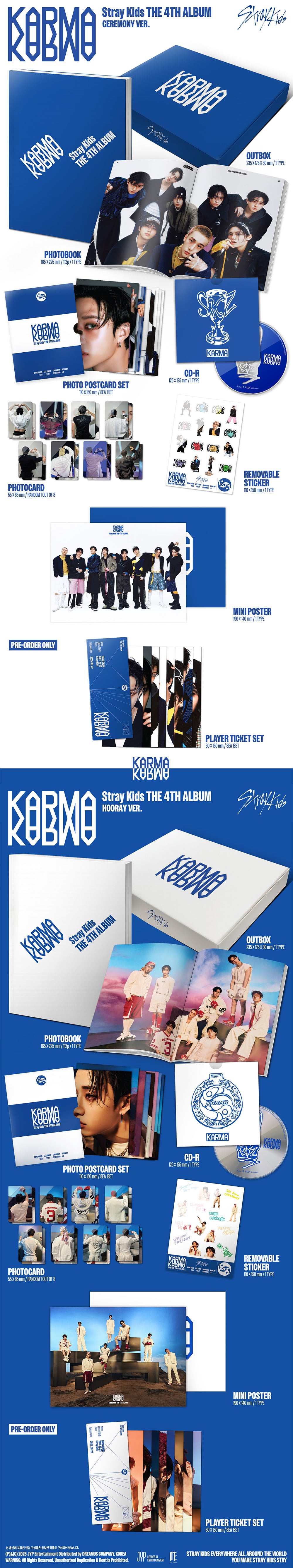 Stray Kids - 4TH FULL ALBUM KARMA