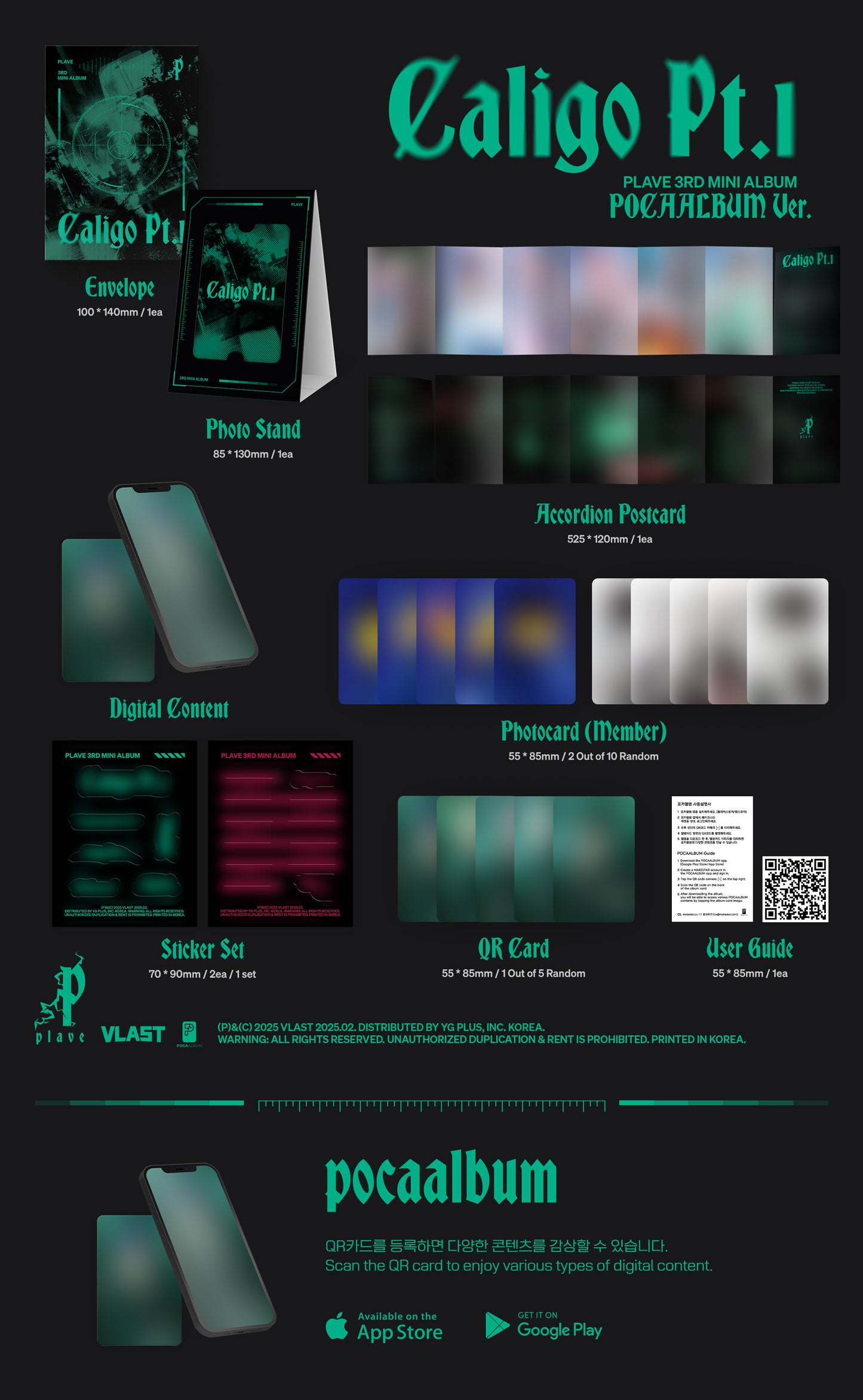 PLAVE - 3rd Mini Album 'Caligo Pt.1' (POCAALBUM Ver.)