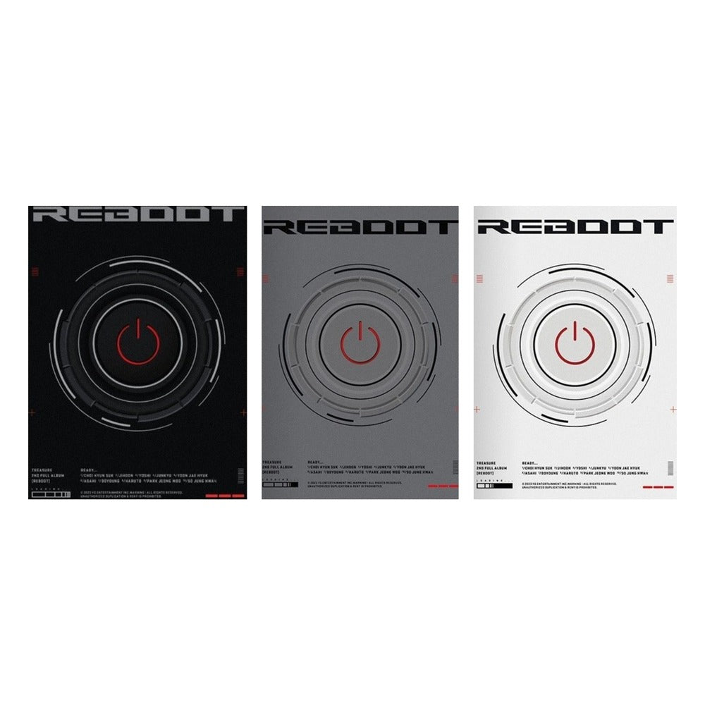 TREASURE - 2nd Full Album 'REBOOT' (Photobook ver.) album