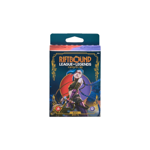 Riftbound: Origins – Jinx Champion Deck – Korean Version