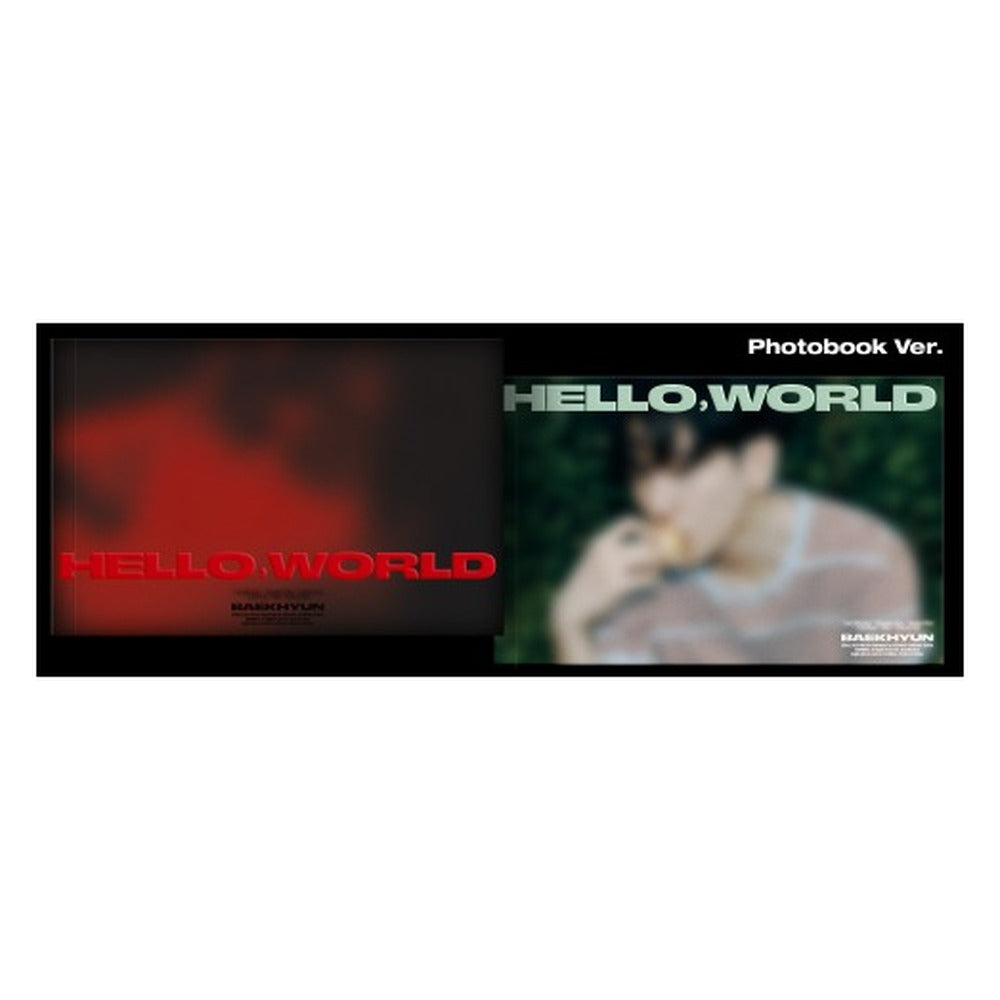 BAEKHYUN - 4TH MINI ALBUM [HELLO, WORLD] (Photobook Ver.) album — PHOTOBOOK SET