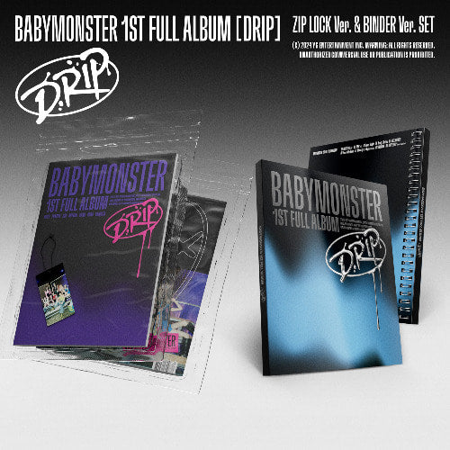 BABYMONSTER - 1ST FULL ALBUM [DRIP] ZIP / LOCK VER album