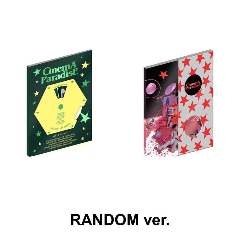 ZEROBASEONE - 4TH MINI ALBUM [CINEMA PARADISE] (PHOTOBOOK ver.) album — PHOTOBOOK RANDOM