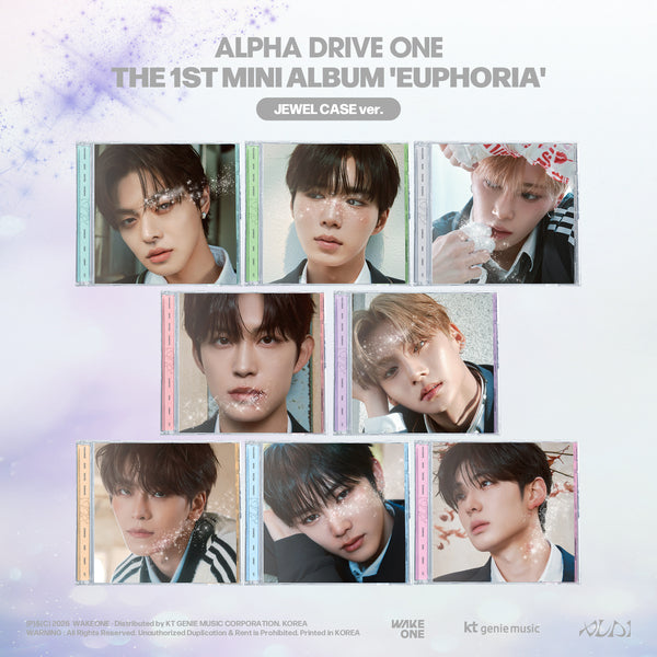 ALPHA DRIVE ONE (알파드라이브원) THE 1ST MINI ALBUM 'EUPHORIA'_JEWEL CASE ver. album