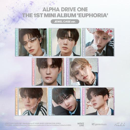ALPHA DRIVE ONE (알파드라이브원) THE 1ST MINI ALBUM 'EUPHORIA'_JEWEL CASE ver. album