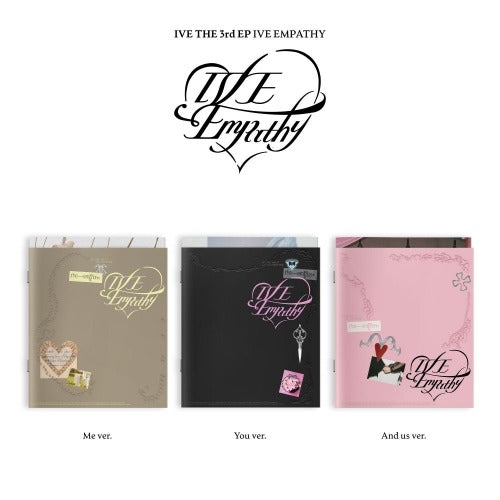 IVE - THE 3rd EP [IVE EMPATHY] (Me ver. / You ver. / And us ver.) album