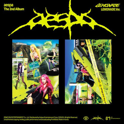 [READY STOCK] aespa 2 [LEMONADE] (LEMONADE Ver.) 1