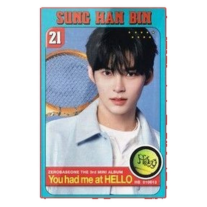 ZEROBASEONE - 3RD MINI ALBUM [You had me at HELLO] (ZEROSE ver.) album — ZEROSE HAN BIN