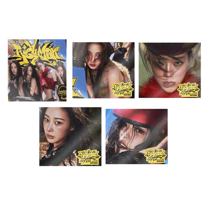 AESPA - 6TH MINI ALBUM [RICH MAN] (BURST ver.) album — BURST SET