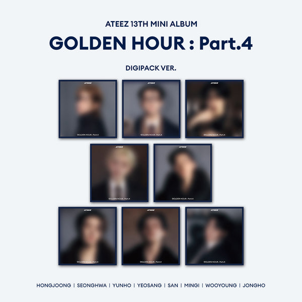ATEEZ - 13TH MINI ALBUM [GOLDEN HOUR : PART.4] (DIGIPACK ver.) album