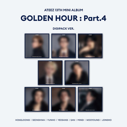 ATEEZ - 13TH MINI ALBUM [GOLDEN HOUR : PART.4] (DIGIPACK ver.) album