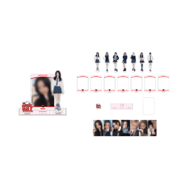 [1STANNIVERSARY] BABYMONSTER ACRYLIC STAND + SELFIE PHOTOCARD SET