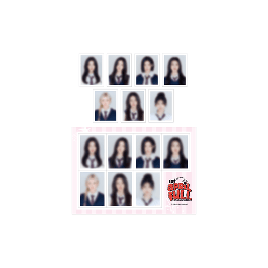 [1STANNIVERSARY] BABYMONSTER ID PHOTO + STICKER SET