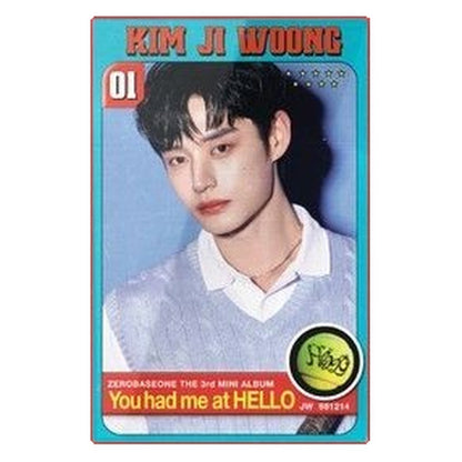ZEROBASEONE - 3RD MINI ALBUM [You had me at HELLO] (ZEROSE ver.) album — ZEROSE JI WOONG