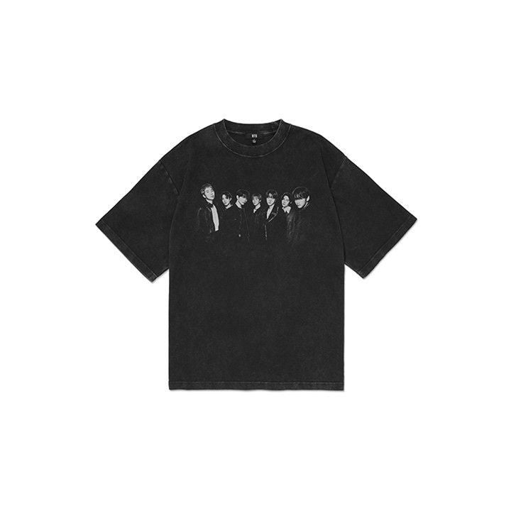 BTS - WORLD TOUR 'ARIRANG' S/S Photo T-Shirt (Black) merchandise