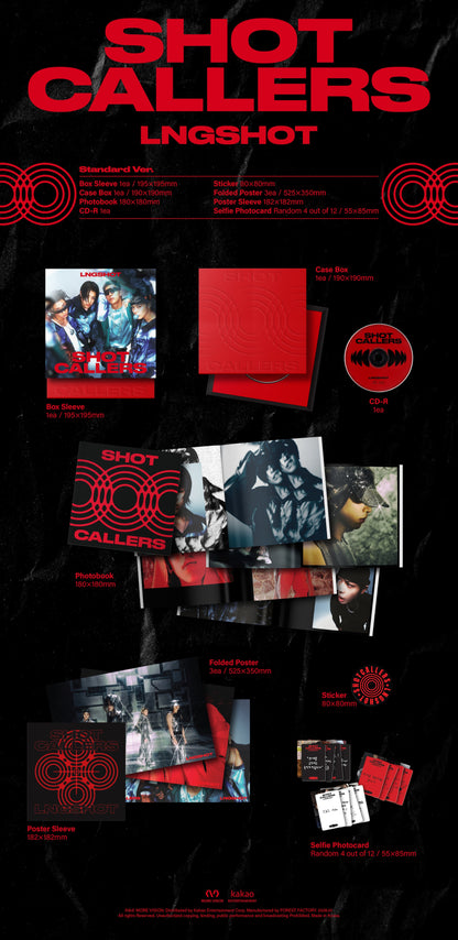[READY STOCK] LNGSHOT LNGSHOT EP [SHOT CALLERS] (Standard Ver.) 2