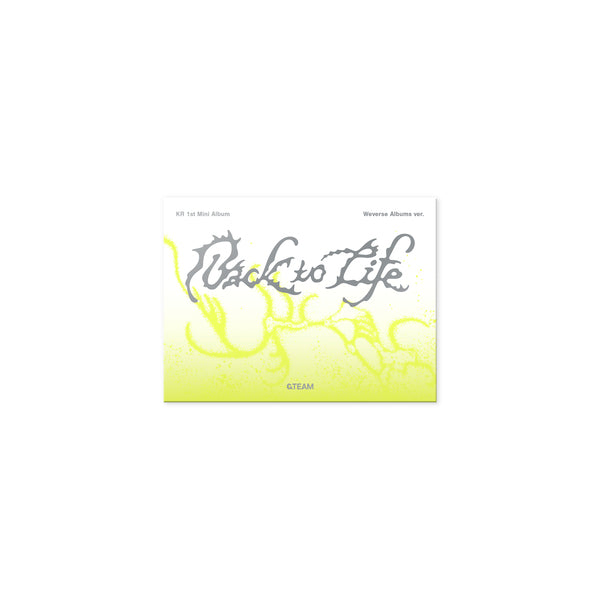 [READY STOCK] &TEAM KR 1st Mini Album 'Back to Life' Weverse Ver 1