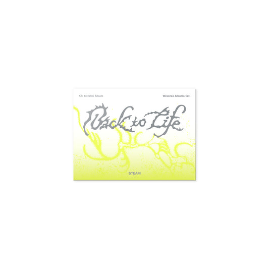 [READY STOCK] &TEAM KR 1st Mini Album 'Back to Life' Weverse Ver 1