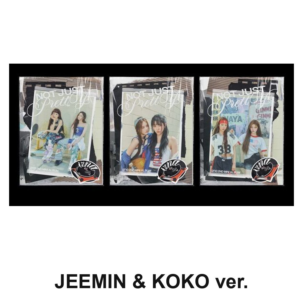 IZNA - 2ND MINI ALBUM [NOT JUST PRETTY] (POSTERBOOK ver.) album — POSTBOOK JEEMINKOKO