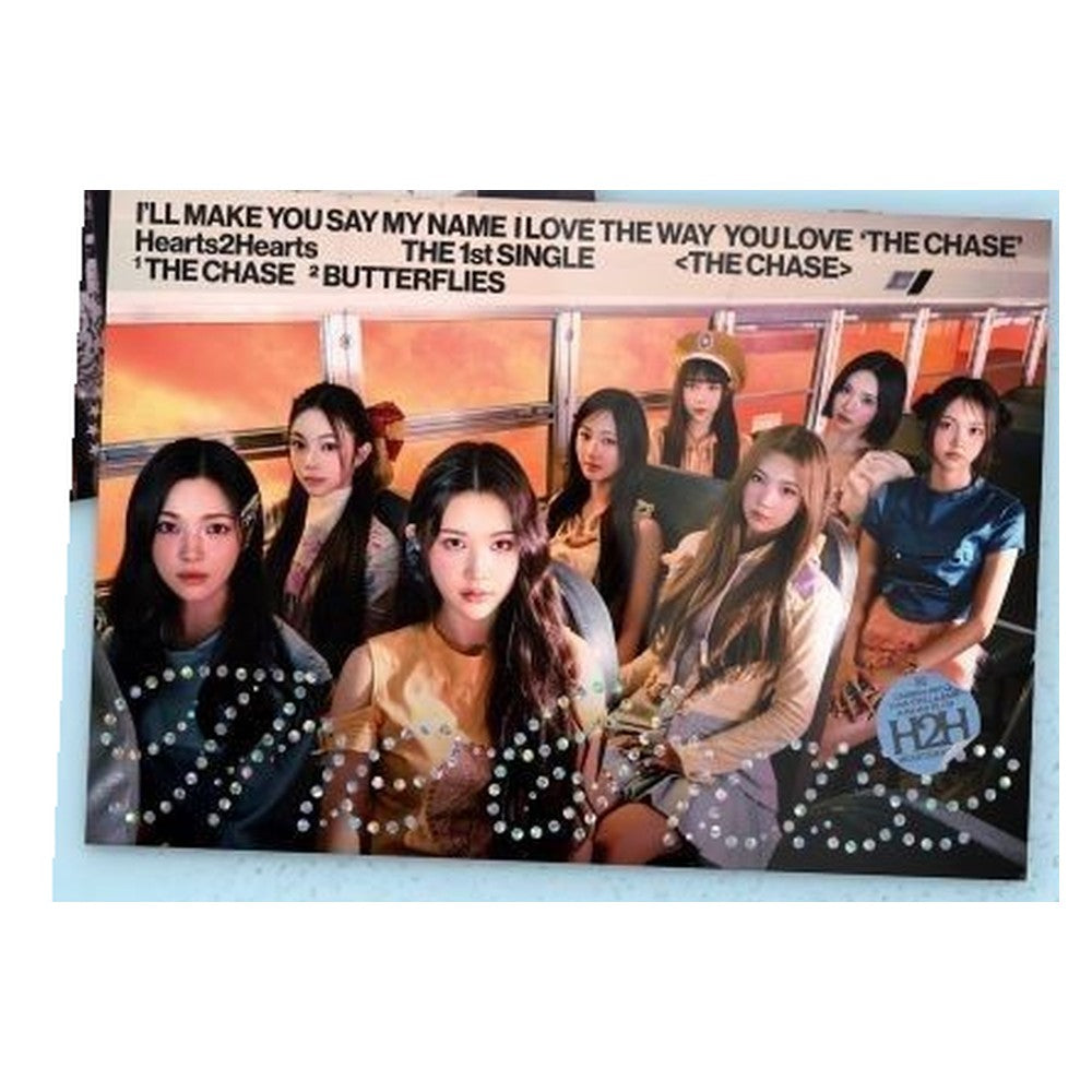HEARTS2HEARTS - 1st Single Album 'The Chase' (Photobook ver.) album — PHOTOBOOK ORANGE