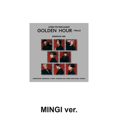 ATEEZ - 11TH MINI ALBUM [GOLDEN HOUR : PART.2] (DIGIPACK ver.) album — DIGIPACK MINGI