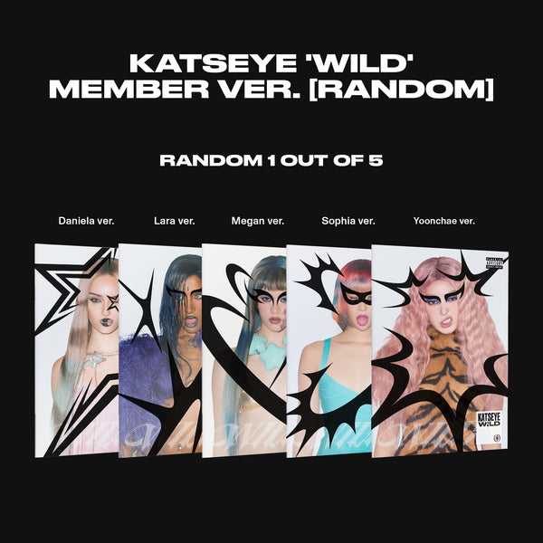 KATSEYE (캣츠아이) WILD (Member ver.) album