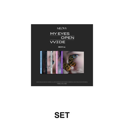 MEOVV - 1st EP ALBUM 'MY EYES OPEN VVIDE' (MEOVV ver.) album — MEOVV SET