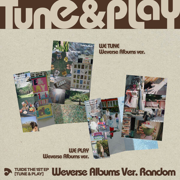 TUIDE - The 1st EP [TUNE & PLAY] Weverse Albums ver. album