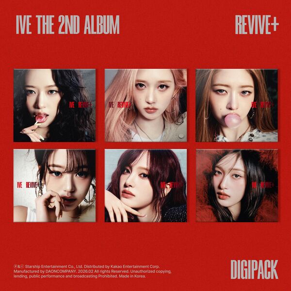 IVE - 2nd Album 'REVIVE+' (Digipack ver.) album