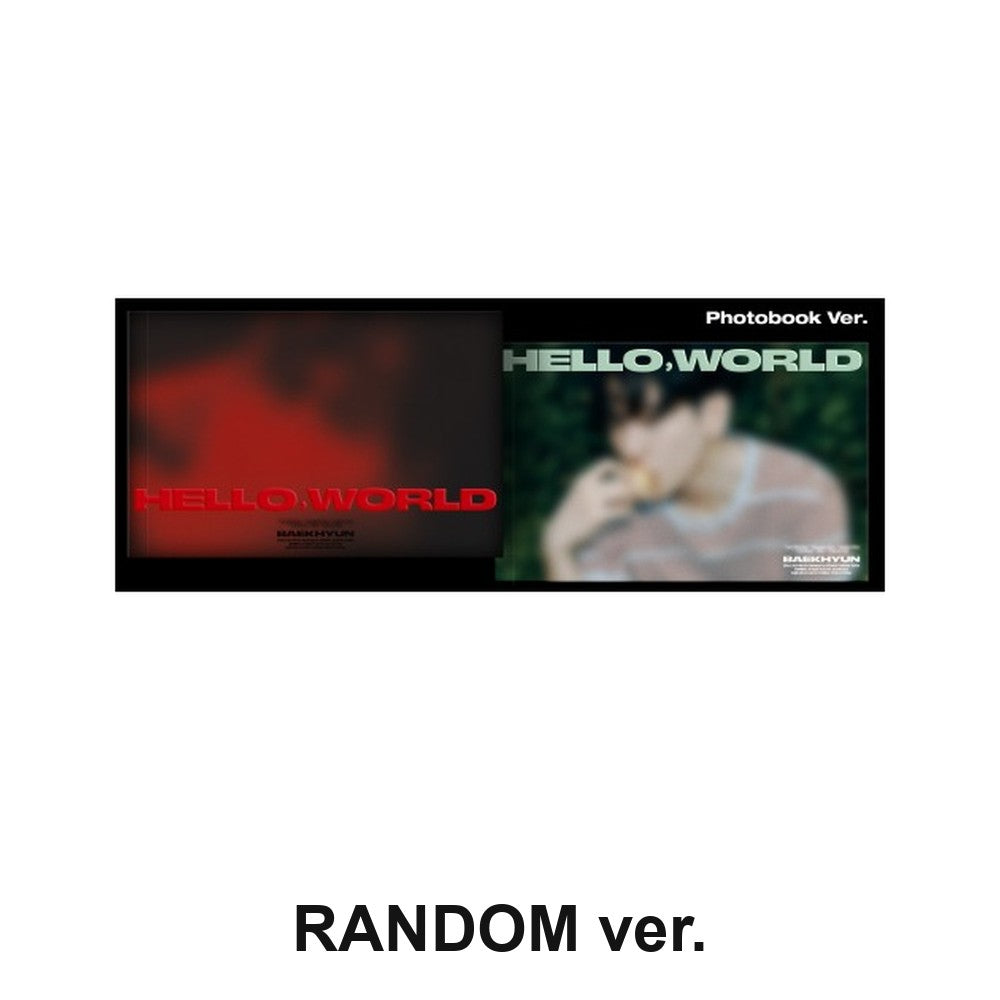 BAEKHYUN - 4TH MINI ALBUM [HELLO, WORLD] (Photobook Ver.) album — PHOTOBOOK RANDOM