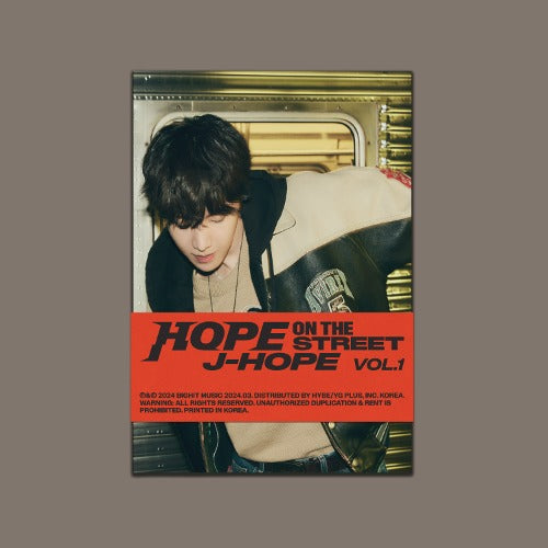 BTS J-HOPE - 'HOPE ON THE STREET VOL.1' (Weverse Albums ver.) album