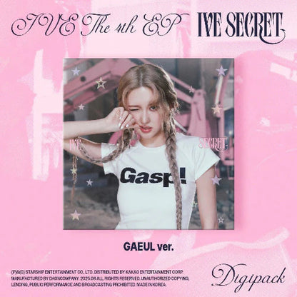 IVE - 4th EP 'IVE SECRET' (Digipack ver.) album — DIGIPACK GAEUL
