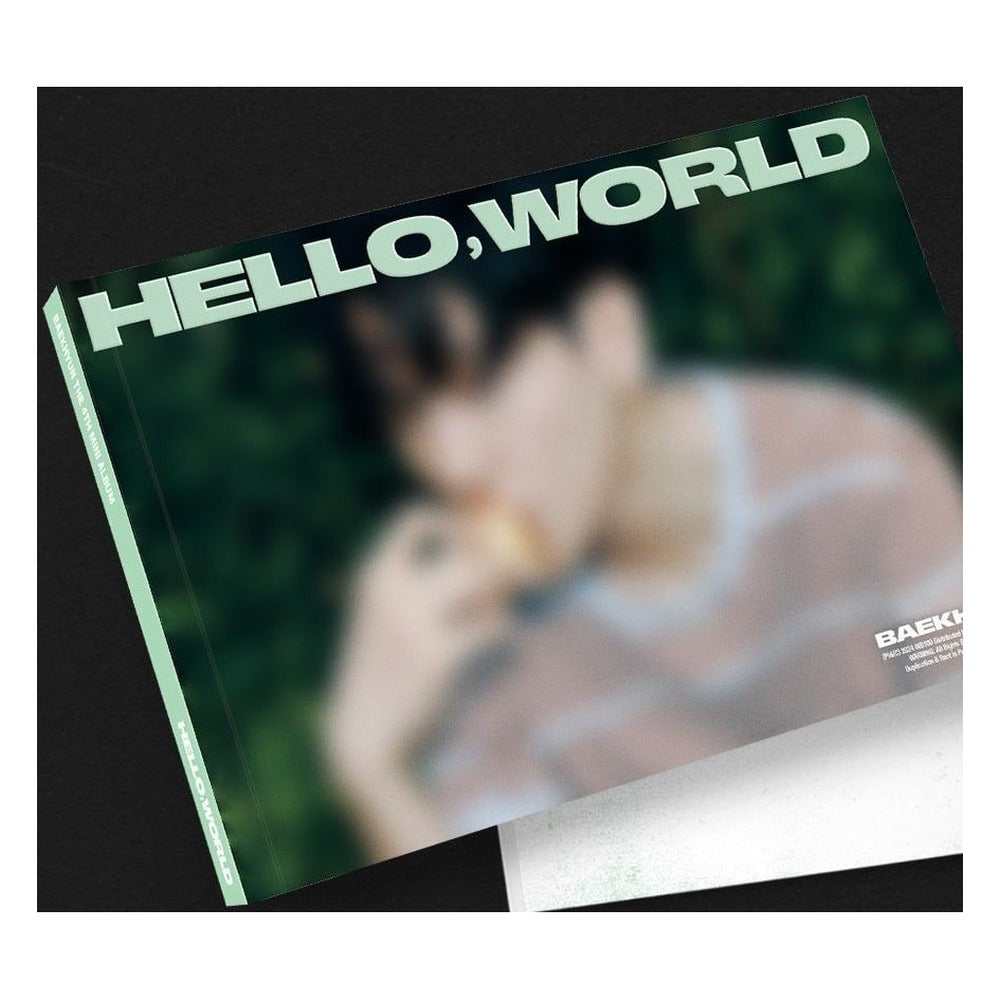 BAEKHYUN - 4TH MINI ALBUM [HELLO, WORLD] (Photobook Ver.) album — PHOTOBOOK WORLD