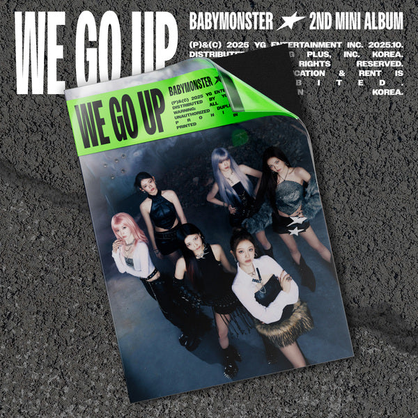 BABYMONSTER 2ND MINI ALBUM [WE GO UP] WE Ver. album