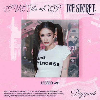 IVE - 4th EP 'IVE SECRET' (Digipack ver.) album — DIGIPACK LEESEO