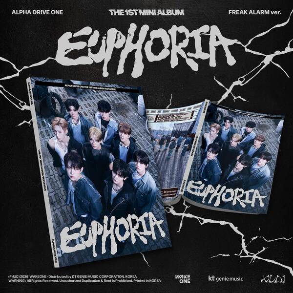 ALPHA DRIVE ONE (알파드라이브원) THE 1ST MINI ALBUM 'EUPHORIA'_FREAK ALARM ver. album
