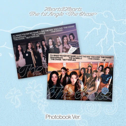 HEARTS2HEARTS - 1ST SINGLE ALBUM [The Chase] (Photobook Ver.) album