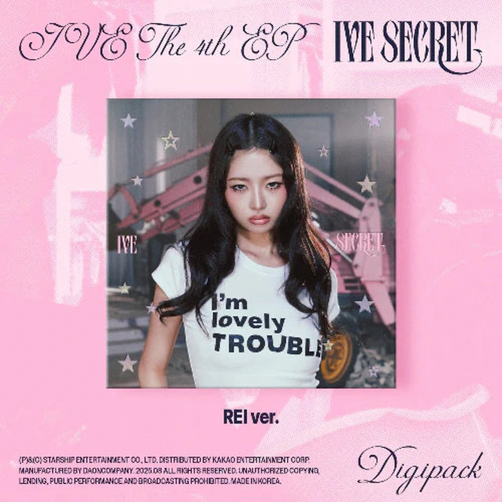 IVE - 4th EP 'IVE SECRET' (Digipack ver.) album — DIGIPACK REI