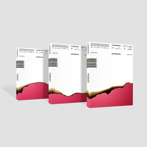 LE SSERAFIM - 1st Studio Album 'UNFORGIVEN' (Photobook ver.) album