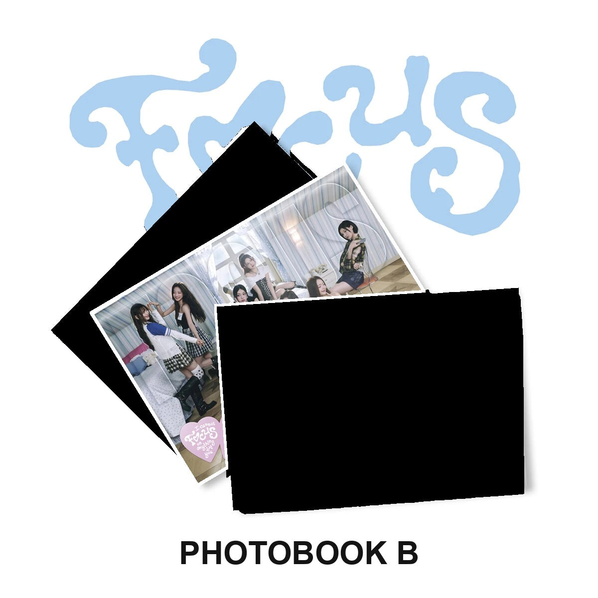 HEARTS2HEARTS - 1st Mini Album 'FOCUS' (Photobook ver.) album — PHOTOBOOK B