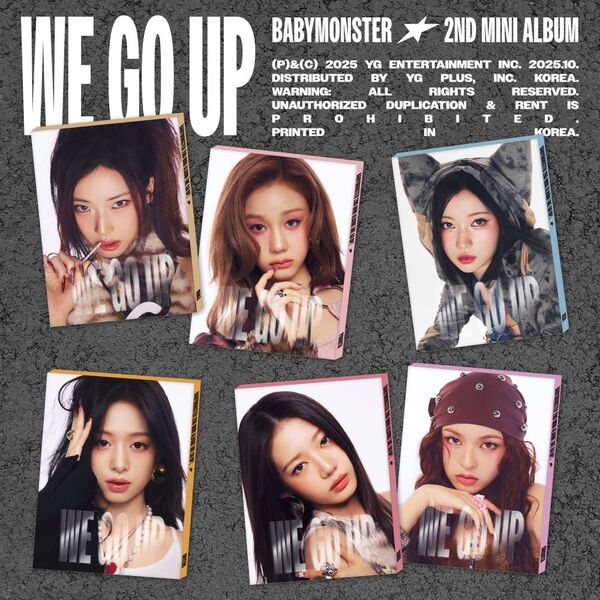 BABYMONSTER 2ND MINI ALBUM [WE GO UP] PATTERN Ver. album