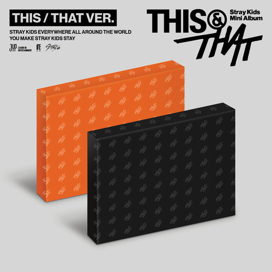 [PRE ORDER] Stray Kids THIS & THAT (THIS VER., THAT VER.)(/2) 1