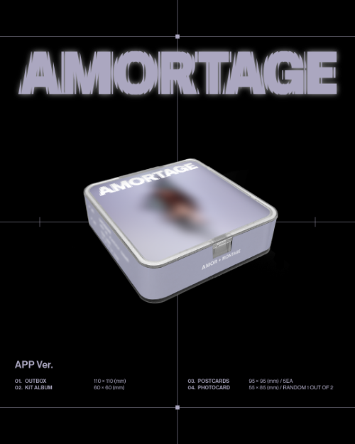 JISOO - Mini Album [AMORTAGE] APP Ver album