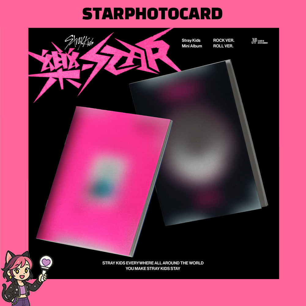Product image of STRAY KIDS album “ROCK-STAR” (Rock Version, Roll Version)