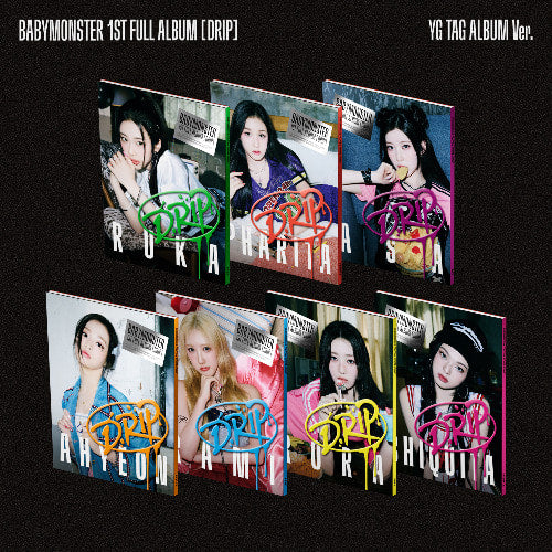 BABYMONSTER - 1ST FULL ALBUM [DRIP] YG TAG ALBUM Ver. album