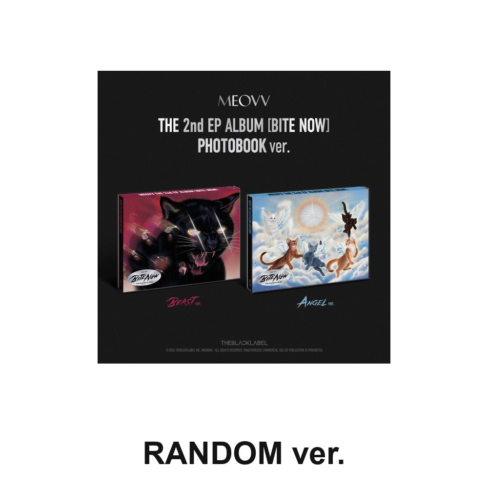 MEOVV - THE 2nd EP ALBUM [BITE NOW] PHOTOBOOK ver. album — PHOTOBOOK RANDOM