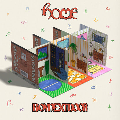 [READY STOCK] BOYNEXTDOOR 1st Studio Album [HOME] (Weverse Albums ver.) 1