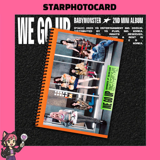 BABYMONSTER - 2nd Mini Album 'We Go Up' (Go Ver.)