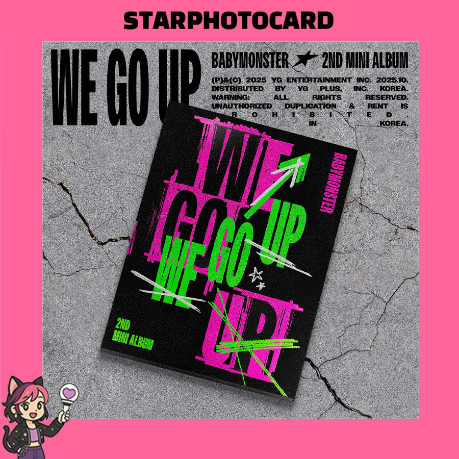BABYMONSTER - 2nd Mini Album 'We Go Up' (Up Ver.)