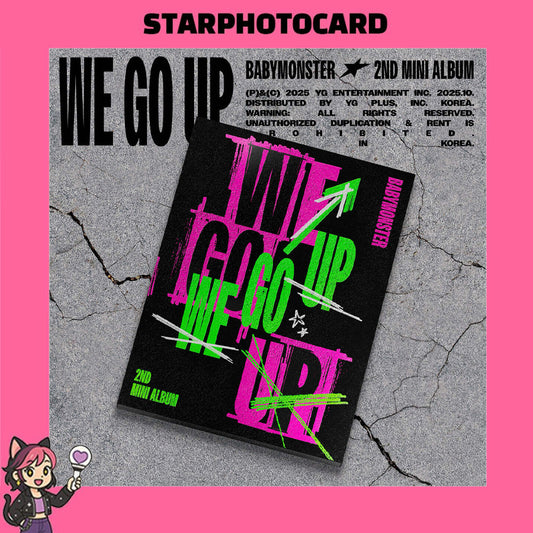 BABYMONSTER - 2nd Mini Album 'We Go Up' (Up Ver.)
